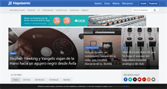 Desktop Screenshot of hispasonic.com